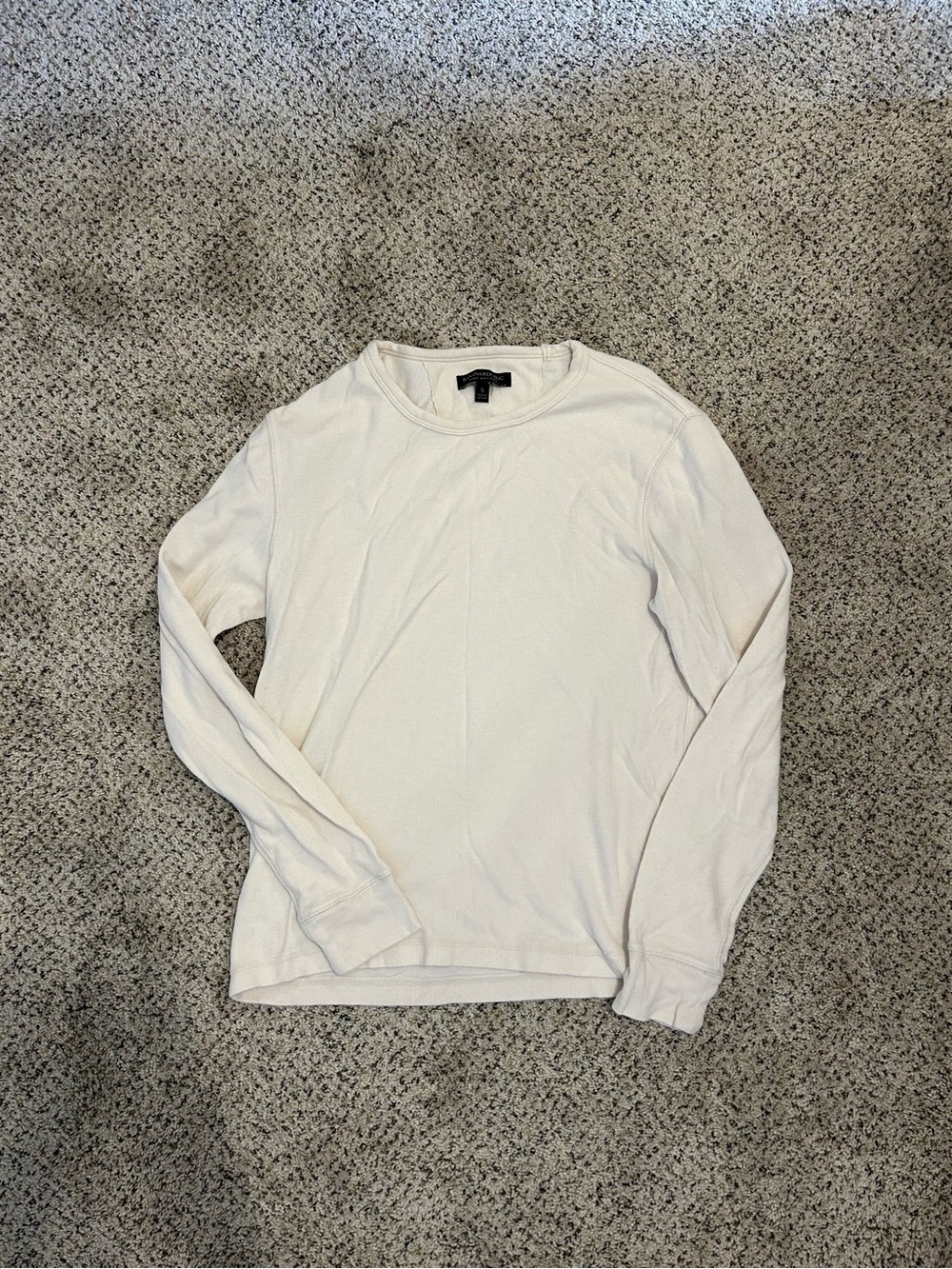 Banana Republic Men's Crewneck Sweater - Off-White